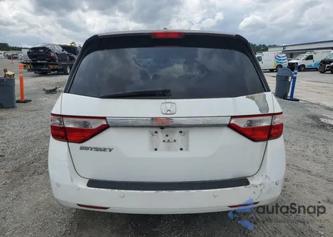 2013 Honda Odyssey Exl from USA, damaged, VIN 5FNRL5H60DB065216